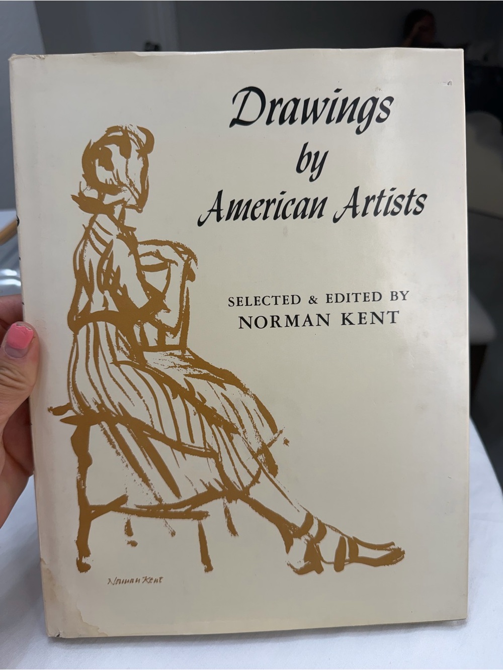 Drawings by American Artists (Cream Cover) - Edited by Norman Kent